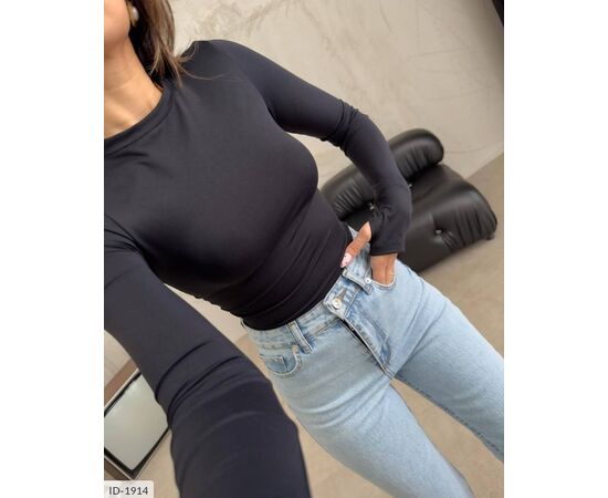 Фотография Лонгслив женский большого размера р.48-52 "BEST FASHION" купить недорого от прямого поставщика, изображение 2