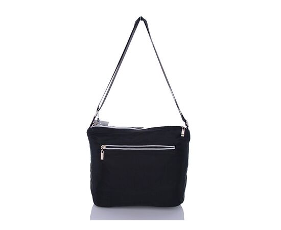 Сумка женская 50-02 black р.27*14*20 "Silverbag" недорого оптом от прямого поставщика, изображение 2 Фотография Сумка женская 50-02 black р.27*14*20 "Silverbag" недорого оптом от прямого поставщика, изображение 2
