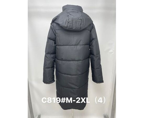 Пальто зимове жіноче C819 black р.M-2XL "Jacket" недорого оптом від прямого постачальника, зображення 2