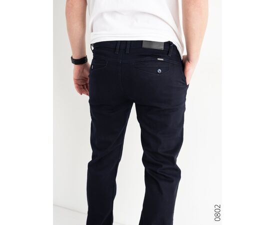 Штаны мужские 0802 navy р.28-34 "Seven Group" недорого оптом от прямого поставщика, изображение 2 Фотография Штаны мужские 0802 navy р.28-34 "Seven Group" недорого оптом от прямого поставщика, изображение 2