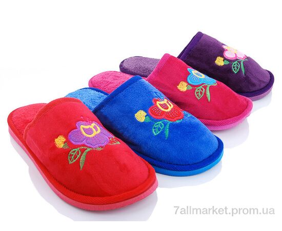 Тапки жіночі для будинку Весна/осінь K98 mix (12 пар р.36-41) "Elmob" недорого оптом від прямого постачальника Тапки жіночі для будинку Весна/осінь K98 mix (12 пар р.36-41) "Elmob" недорого оптом від прямого постачальника