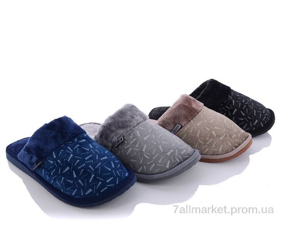 Тапки чоловічі домашні Весна/осінь C16 mix (12 пар р.41-46) "Elmob" недорого оптом від прямого постачальника Тапки чоловічі домашні Весна/осінь C16 mix (12 пар р.41-46) "Elmob" недорого оптом від прямого постачальника