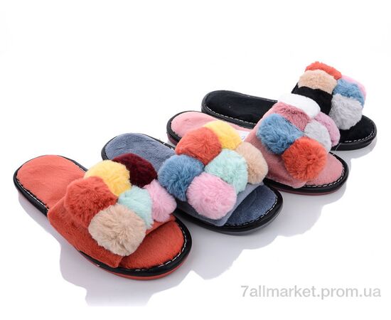 Тапки жіночі для будинку Весна/осінь LB74 mix (12 пар р.36-41) "Elmob" недорого оптом від прямого постачальника Тапки жіночі для будинку Весна/осінь LB74 mix (12 пар р.36-41) "Elmob" недорого оптом від прямого постачальника