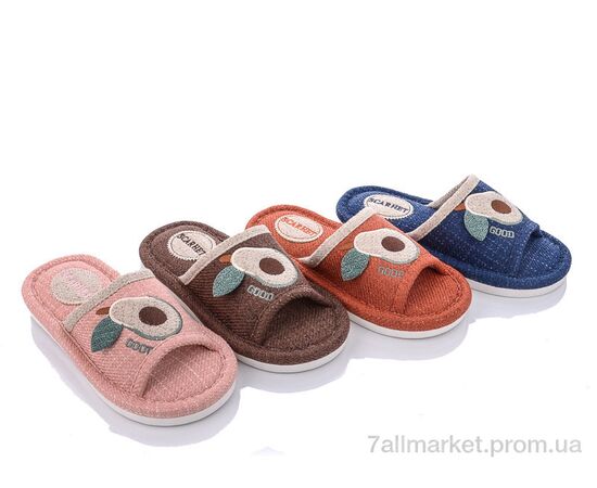 Тапки дитячі домашні Весна/осінь M159 mix (12 пар р.30-35) "Elmob" недорого оптом від прямого постачальника Тапки дитячі домашні Весна/осінь M159 mix (12 пар р.30-35) "Elmob" недорого оптом від прямого постачальника