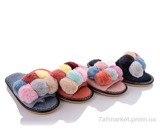 Тапки жіночі для будинку Весна/осінь LB74A mix (12 пар р.36-41) "Elmob" недорого оптом від прямого постачальника Тапки жіночі для будинку Весна/осінь LB74A mix (12 пар р.36-41) "Elmob" недорого оптом від прямого постачальника