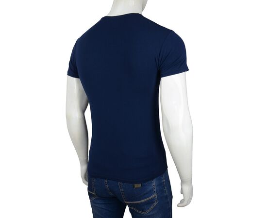 Фотография Футболка мужская 796 blue р.3XL-5XL "Textile" недорого оптом от прямого поставщика, изображение 2