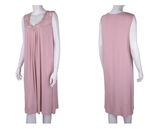 Нічня жіноча 10612B pink р.2XL-5XL "Textile" недорого оптом від прямого постачальника, зображення 3 Нічня жіноча 10612B pink р.2XL-5XL "Textile" недорого оптом від прямого постачальника, зображення 3