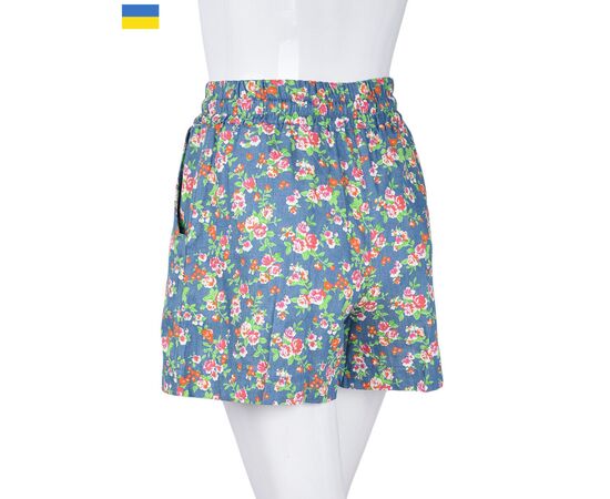 Шорты женские 22 blue р.S-XL "Textile" недорого оптом от прямого поставщика, изображение 2 Фотография Шорты женские 22 blue р.S-XL "Textile" недорого оптом от прямого поставщика, изображение 2