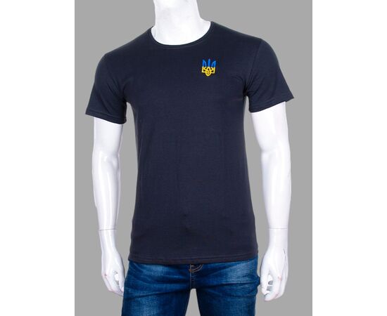 Фотография Футболка мужская 1913 navy р.48-56 "Алия" недорого оптом от прямого поставщика, изображение 2