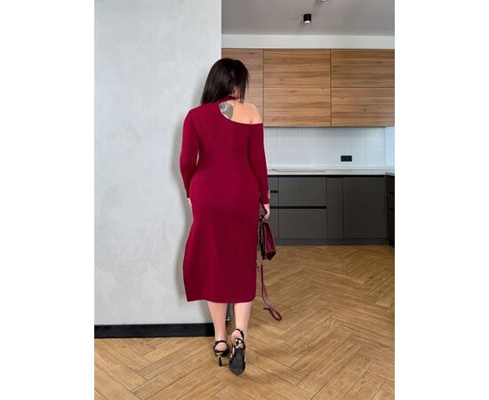 Плаття жіноче 241 wine р.42-56 "Adam&Eva" недорого оптом від прямого постачальника, зображення 2 Плаття жіноче 241 wine р.42-56 "Adam&Eva" недорого оптом від прямого постачальника, зображення 2