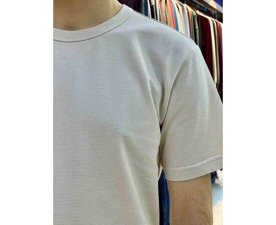 Фотография Футболка мужская 245169 beige р.L-3XL "Vip Stendo" недорого оптом от прямого поставщика, изображение 2