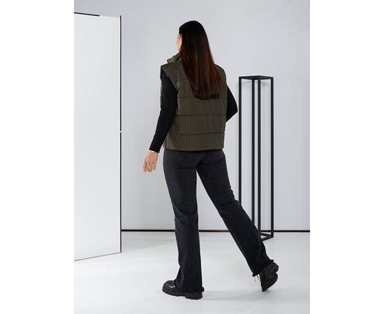 Жилетка жіноча BT122 khaki р.44-52 "ZLATA" недорого оптом від прямого постачальника, зображення 2 Жилетка жіноча BT122 khaki р.44-52 "ZLATA" недорого оптом від прямого постачальника, зображення 2