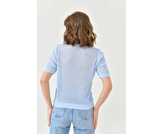 футболка жіноча 10745 l.blue р.one size "Karon" недорого оптом від прямого постачальника, зображення 2 футболка жіноча 10745 l.blue р.one size "Karon" недорого оптом від прямого постачальника, зображення 2