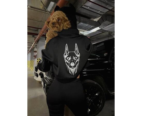 Костюм жіночий 2051 black р.42-46 "Funny Love" недорого оптом від прямого постачальника, зображення 2 Костюм жіночий 2051 black р.42-46 "Funny Love" недорого оптом від прямого постачальника, зображення 2