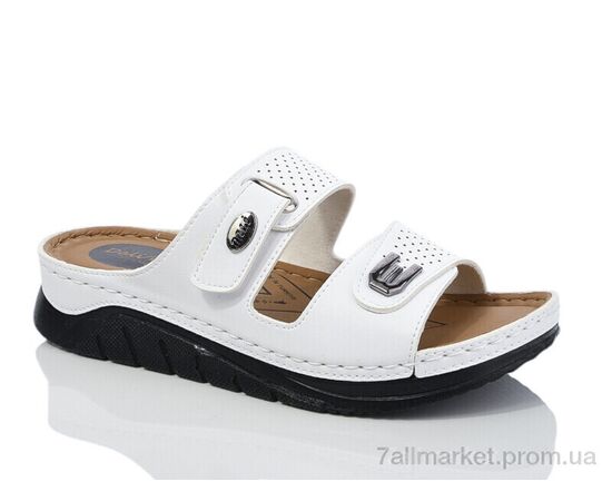 Шлепки женские облегченные Лето 502 білий (6 пар р.37-41) "Sali-2" недорого оптом от прямого поставщика Фотография Шлепки женские облегченные Лето 502 білий (6 пар р.37-41) "Sali-2" недорого оптом от прямого поставщика