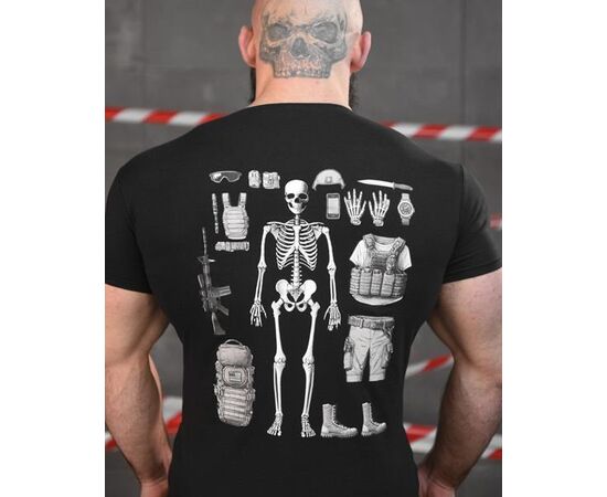 Фотография Футболка мужская 659 black р.M-3XL "Madoka" недорого оптом от прямого поставщика, изображение 2