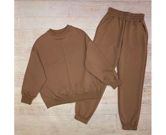 Фотография Костюм детский спортивный на девочку 2500-1 beige р.134-158 "LIMA SPORT" недорого оптом от прямого поставщика, изображение 2