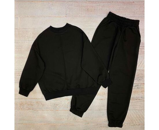 Фотография Костюм детский спортивный на девочку 2500-1 black р.134-158 "LIMA SPORT" недорого оптом от прямого поставщика, изображение 2