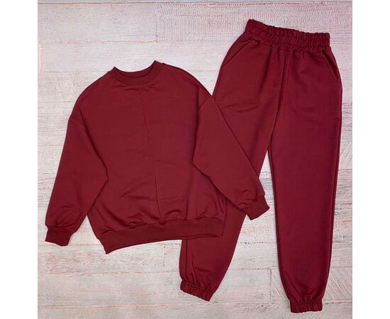 Фотография Костюм детский спортивный на девочку 2500-1 wine р.134-158 "LIMA SPORT" недорого оптом от прямого поставщика, изображение 2