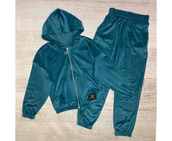 Фотография Костюм детский спортивный на девочку 2502 l.blue р.134-158 "LIMA SPORT" недорого оптом от прямого поставщика, изображение 2