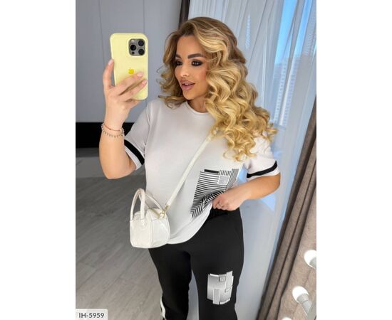 Женский костюм кофта с брюками на резнике большие размеры р.46-48;50-52;54-56;58-60;62-64 "VLADA" купить недорого от прямого поставщика Фотография Женский костюм кофта с брюками на резнике большие размеры р.46-48;50-52;54-56;58-60;62-64 "VLADA" купить недорого от прямого поставщика