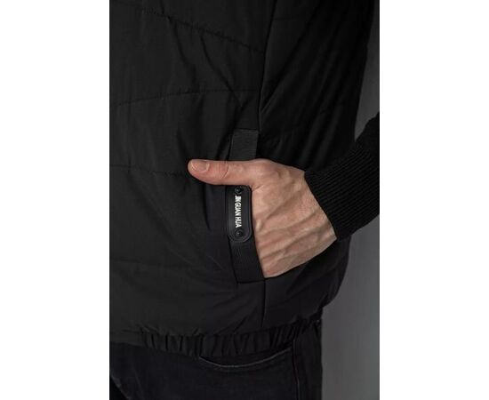 Жилетка мужская 99002 black-red р.M-3XL "Seven Group" недорого оптом от прямого поставщика, изображение 2 Фотография Жилетка мужская 99002 black-red р.M-3XL "Seven Group" недорого оптом от прямого поставщика, изображение 2