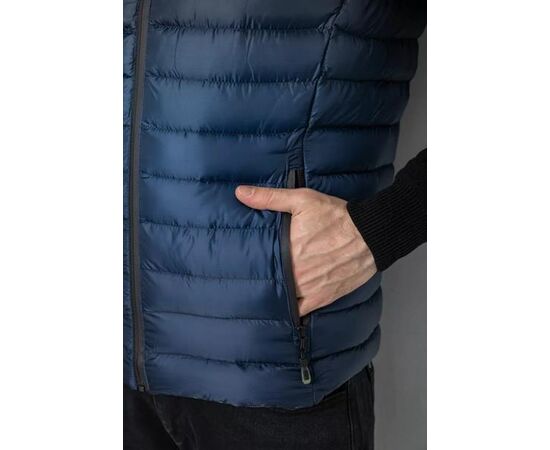 Жилетка мужская 999 blue р.M-3XL "Seven Group" недорого оптом от прямого поставщика, изображение 2 Фотография Жилетка мужская 999 blue р.M-3XL "Seven Group" недорого оптом от прямого поставщика, изображение 2