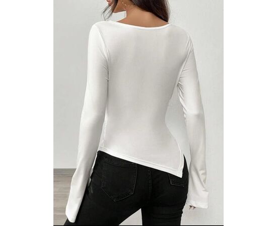 Светр жіночий 1579 white р.42-48 "BONJOUR" недорого оптом від прямого постачальника, зображення 2 Светр жіночий 1579 white р.42-48 "BONJOUR" недорого оптом від прямого постачальника, зображення 2