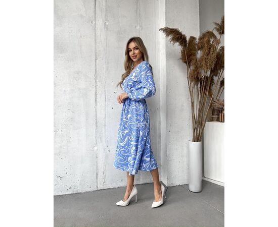 Плаття жіноче 2415 l.blue р.42-52 "BONJOUR" недорого оптом від прямого постачальника, зображення 2 Плаття жіноче 2415 l.blue р.42-52 "BONJOUR" недорого оптом від прямого постачальника, зображення 2