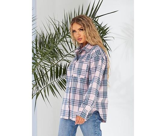 Сорочка жіноча 1050 beige р.44-50 "Funny Love" недорого оптом від прямого постачальника, зображення 2 Сорочка жіноча 1050 beige р.44-50 "Funny Love" недорого оптом від прямого постачальника, зображення 2