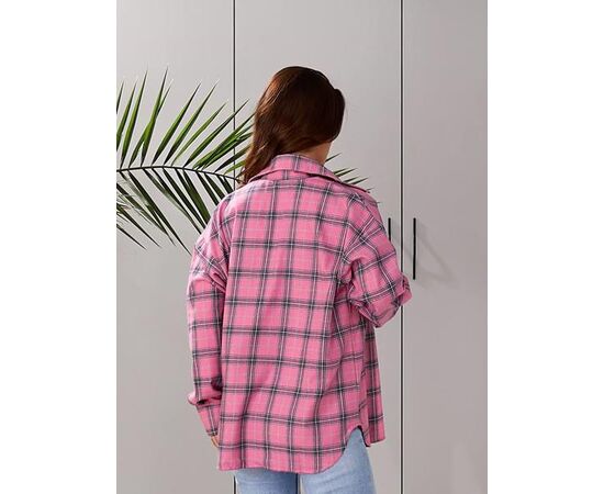 Сорочка жіноча 1050 pink р.44-50 "Funny Love" недорого оптом від прямого постачальника, зображення 2 Сорочка жіноча 1050 pink р.44-50 "Funny Love" недорого оптом від прямого постачальника, зображення 2