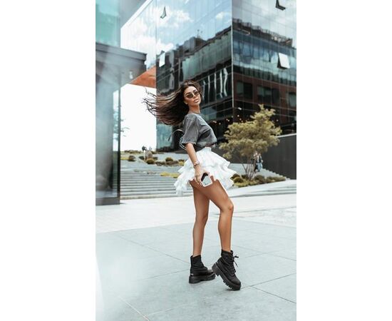 Юбка женская 2073 white р.42-46 "Funny Love" недорого оптом от прямого поставщика, изображение 2 Фотография Юбка женская 2073 white р.42-46 "Funny Love" недорого оптом от прямого поставщика, изображение 2