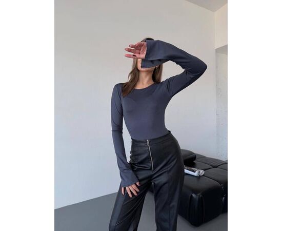 Фотография Боди 1574 d.grey р.42-48 "BONJOUR" недорого оптом от прямого поставщика, изображение 2