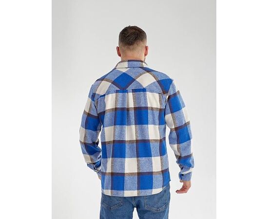 Сорочка чоловіча 714 blue р.46-56 "DORA" недорого оптом від прямого постачальника, зображення 2