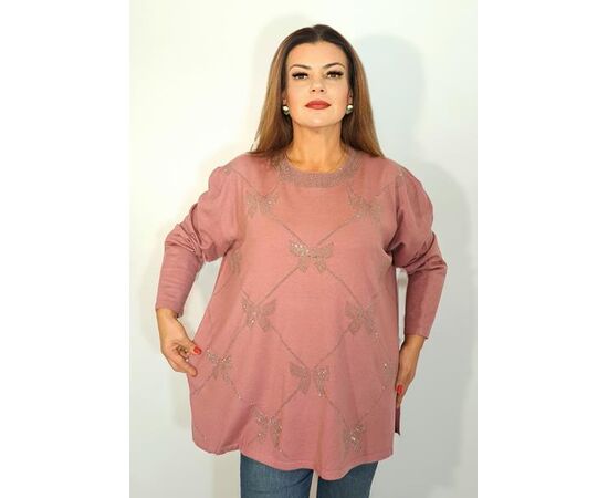 Свитер женский 1975 mix р.56-64 "ITALIA" недорого оптом от прямого поставщика, изображение 2 Фотография Свитер женский 1975 mix р.56-64 "ITALIA" недорого оптом от прямого поставщика, изображение 2