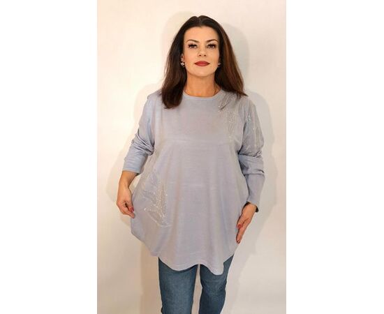 Светр жіночий 1977 mix р.56-60 "ITALIA" недорого оптом від прямого постачальника, зображення 2 Светр жіночий 1977 mix р.56-60 "ITALIA" недорого оптом від прямого постачальника, зображення 2