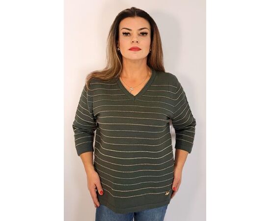 Светр жіночий 1985 mix р.50-56 "ITALIA" недорого оптом від прямого постачальника, зображення 2 Светр жіночий 1985 mix р.50-56 "ITALIA" недорого оптом від прямого постачальника, зображення 2