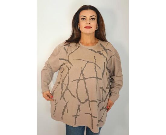 Свитер женский 1981 mix р.56-64 "ITALIA" недорого оптом от прямого поставщика, изображение 2 Фотография Свитер женский 1981 mix р.56-64 "ITALIA" недорого оптом от прямого поставщика, изображение 2