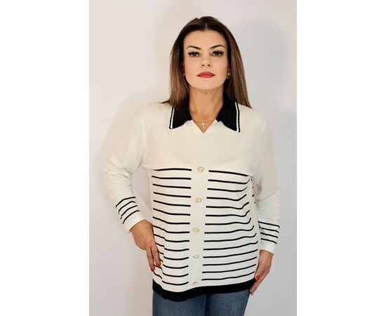 Светр жіночий 1983 mix р.52-56 "ITALIA" недорого оптом від прямого постачальника, зображення 2 Светр жіночий 1983 mix р.52-56 "ITALIA" недорого оптом від прямого постачальника, зображення 2