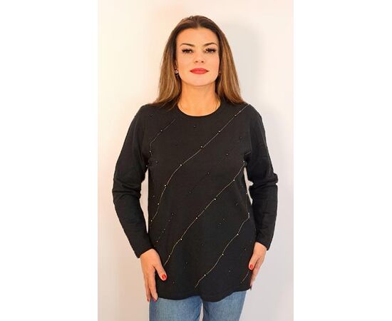 Светр жіночий 1992 mix р.52-56 "ITALIA" недорого оптом від прямого постачальника, зображення 2 Светр жіночий 1992 mix р.52-56 "ITALIA" недорого оптом від прямого постачальника, зображення 2