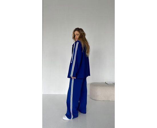 Костюм спортивный женский тёплый 2045 blue р.S-L "SL Karavan" недорого оптом от прямого поставщика, изображение 2 Фотография Костюм спортивный женский тёплый 2045 blue р.S-L "SL Karavan" недорого оптом от прямого поставщика, изображение 2