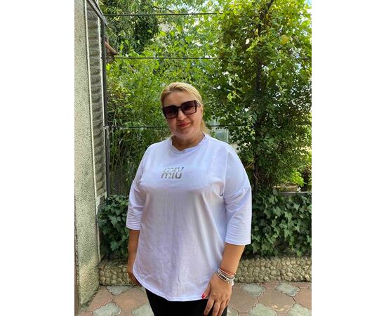 Костюм жіночий 743 white р.50-60 "ZLATA" недорого оптом від прямого постачальника, зображення 2 Костюм жіночий 743 white р.50-60 "ZLATA" недорого оптом від прямого постачальника, зображення 2