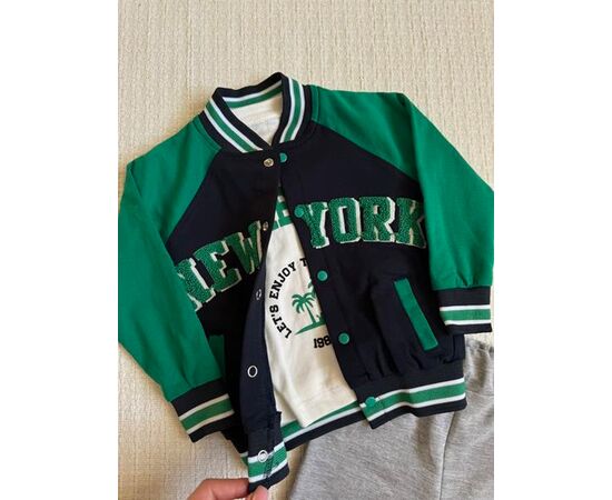 Костюм детский спортивный на мальчика 992 green р.0.9-1.6 "BURATINO" недорого оптом от прямого поставщика, изображение 2 Фотография Костюм детский спортивный на мальчика 992 green р.0.9-1.6 "BURATINO" недорого оптом от прямого поставщика, изображение 2