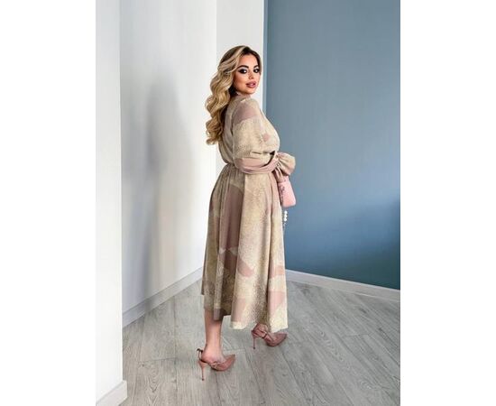 Платье женское 246 beige р.50-60 "Adam&Eva" недорого оптом от прямого поставщика, изображение 2 Фотография Платье женское 246 beige р.50-60 "Adam&Eva" недорого оптом от прямого поставщика, изображение 2
