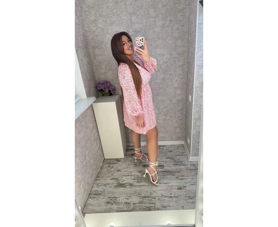 Фотография Платье женское 247 wine р.50-60 "Adam&Eva" недорого оптом от прямого поставщика, изображение 2