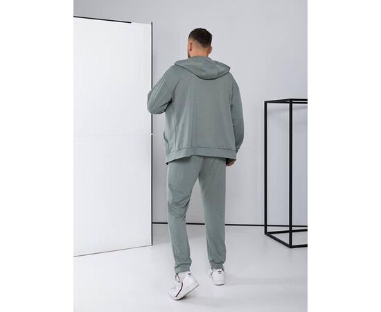 Костюм спортивний чоловічий 890 grey р.44-58 "DORA" недорого оптом від прямого постачальника, зображення 2 Костюм спортивний чоловічий 890 grey р.44-58 "DORA" недорого оптом від прямого постачальника, зображення 2