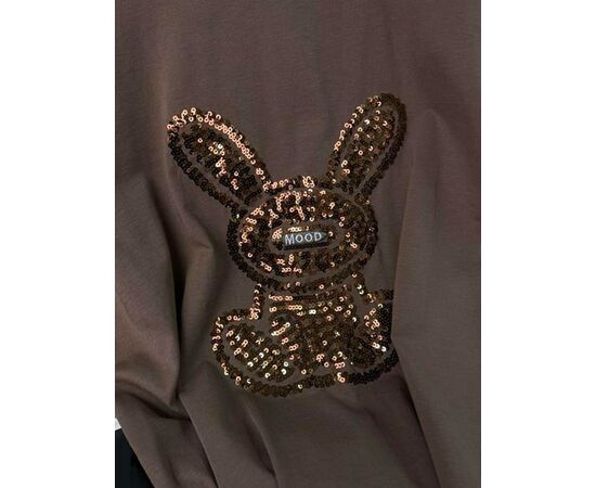 Футболка женская 2157 brown р.one size "Karon" недорого оптом от прямого поставщика, изображение 2 Фотография Футболка женская 2157 brown р.one size "Karon" недорого оптом от прямого поставщика, изображение 2