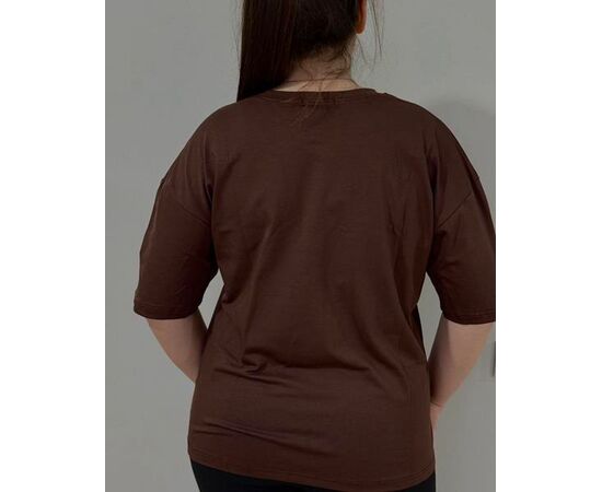 Свитер женский 975 d.brown р.44-54 "DORA" недорого оптом от прямого поставщика, изображение 2 Фотография Свитер женский 975 d.brown р.44-54 "DORA" недорого оптом от прямого поставщика, изображение 2