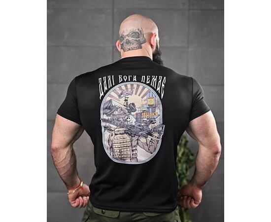 Фотография Футболка мужская 802 black р.M-3XL "Madoka" недорого оптом от прямого поставщика, изображение 2