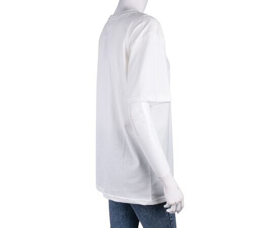 футболка жіноча 800Ж молочний р.S-L "Textile" недорого оптом від прямого постачальника, зображення 2 футболка жіноча 800Ж молочний р.S-L "Textile" недорого оптом від прямого постачальника, зображення 2